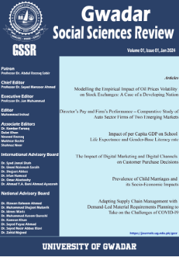 					View Vol. 2 No. 1 (2025): Gwadar Social Sciences Review
				